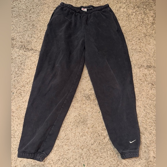 Vintage Nike Windbreaker Pants Sz M Jogger Bottom 90s - Picture 1 of 6
